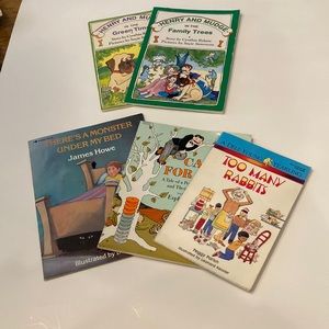 Vintage bedtime stories or beginning readers!